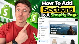 How To Add Sections To A Shopify Page (2026)