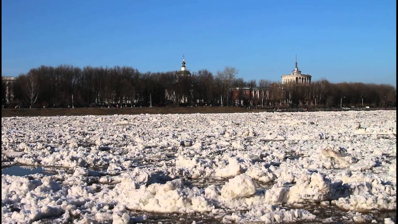 Ледоход в твери