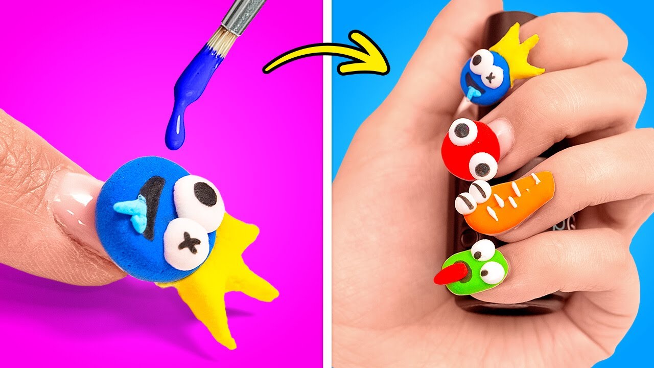 Would You Try These Absolutely Crazy Nail Designs And Hacks?
