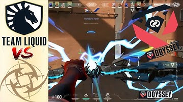 Team Liquid vs NIP Best Moments - Allied Esports Odyssey Valorant