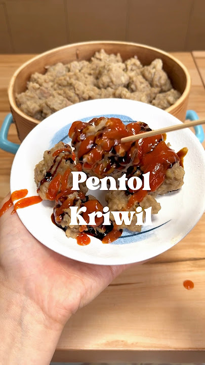 Pentol Kriwil jajanan Khas Jawa Timur #ngeshortsdulu #resepsimple #jajanan