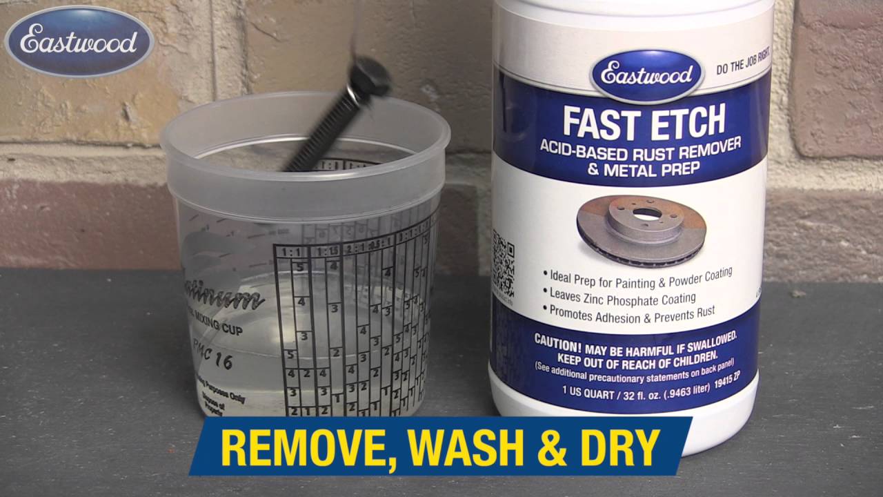 Eastwood Fast Etch Liquid for Rust Removal & Prevention