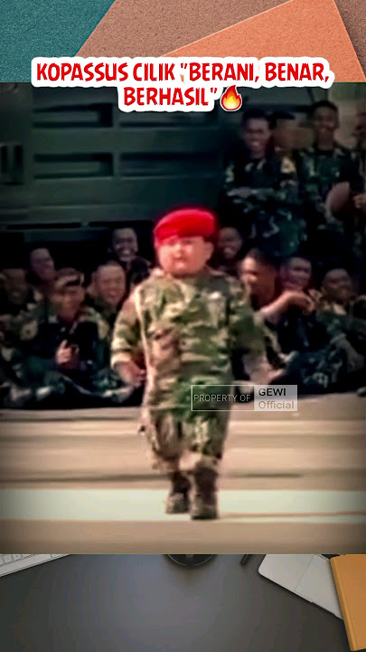 Kopassus Cilik Gemoy🤭 #shortvideo #komando #tni #viral #abdinegara #prajurittni #tentara