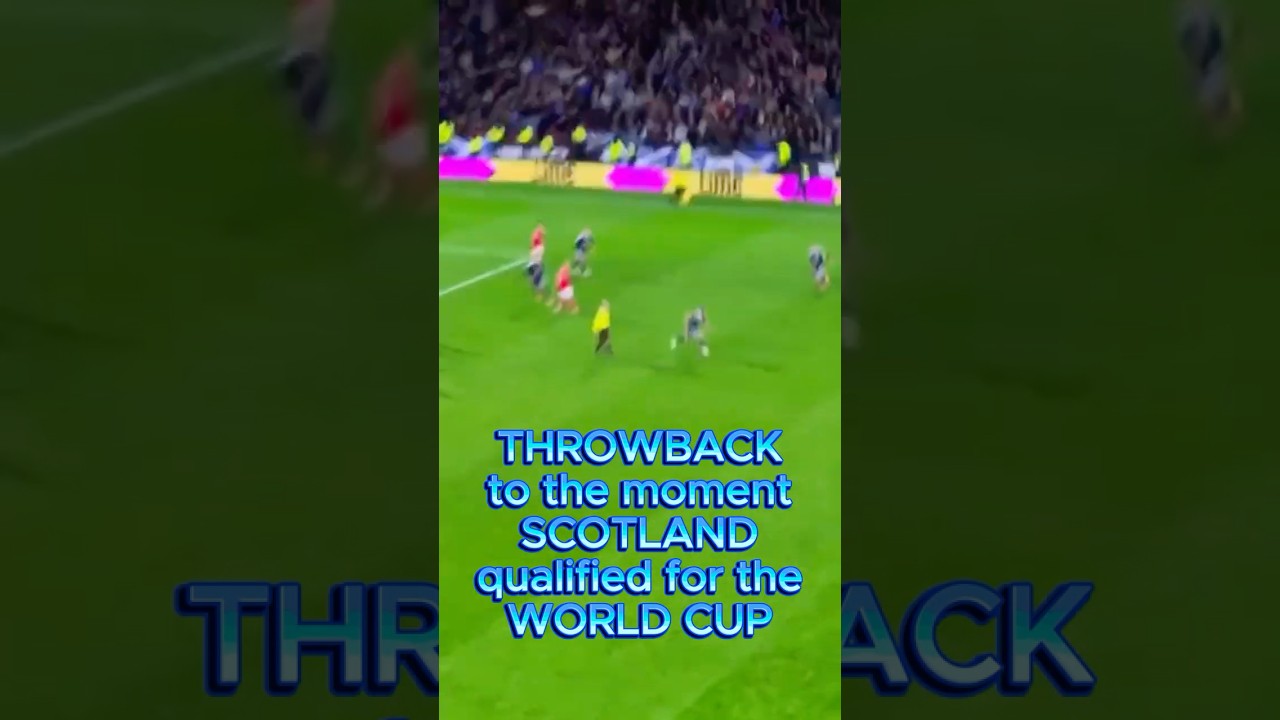 The Moment SCOTLAND qualified for the WC 2026