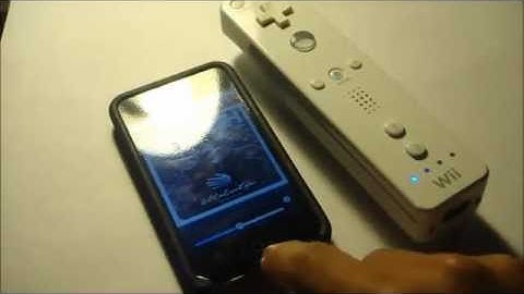 how to ues a wii remote to control music on the ipod