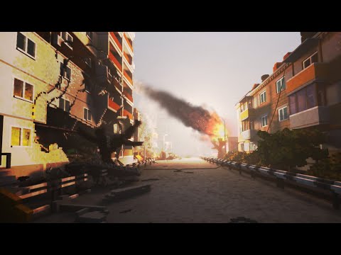 Meteor shower DESTROY Russian CITY! - Teardown (AMAZING)