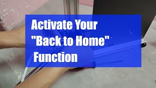 How to Activate Your Back to Home Function Connect the Wire First