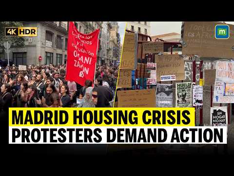 Madrid Housing Protests: Demonstrators Call for General Strike After Congress Rejects Rent Measures