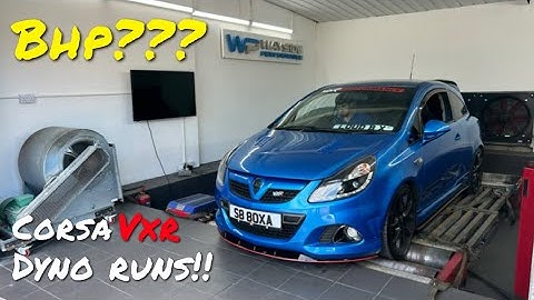CORSA VXR GETS DYNO RUNS ***UNEXPECTED RESULTS!!***