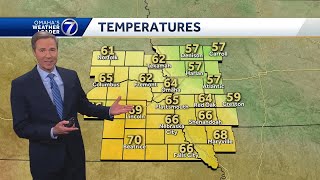 Still a bit cool in the Omaha area