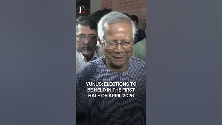 Bangladesh’s Muhammad Yunus Announces Elections Next Year | Subscribe to Firstpost | N18G