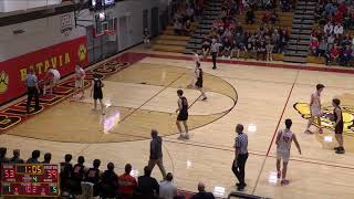 Batavia High School vs Wheaton-Warrenville South High School Boys' Varsity Basketball