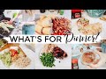 WHAT'S FOR DINNER?  EASY SUMMER FAMILY MEAL IDEAS + RECIPES  2019 | Justine Marie