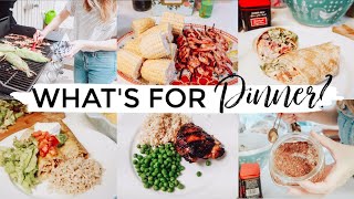 WHAT'S FOR DINNER?  EASY SUMMER FAMILY MEAL IDEAS + RECIPES  2019 | Justine Marie