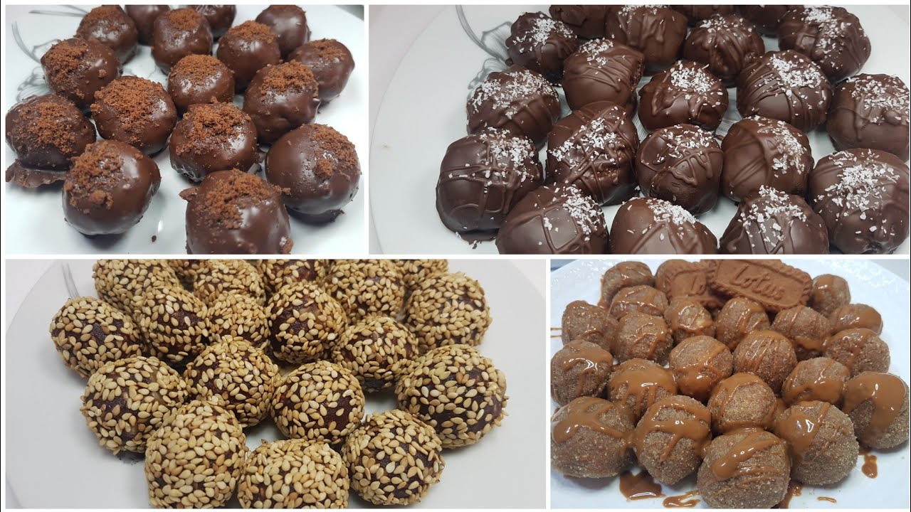 اربع حلويات🍰 بدون فرن كل وصفة ألذ من اخرى 😍😍