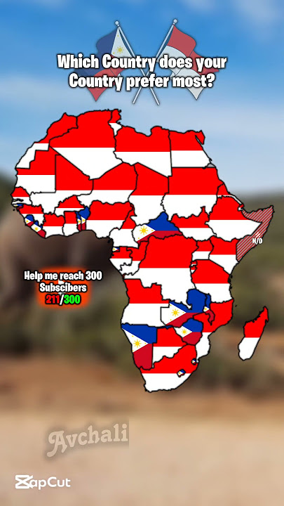 Philippines vs Indonesia - Which Country Dies Africa Prefer? | Phonk Map