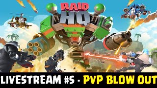 RAID HQ (by Mobile Gaming Studios) - iOS / Android - HD LiveStream #5 - PVP BLOW OUT screenshot 3