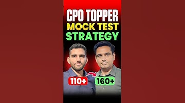 CPO Topper Mock test Strategy 🔥 Score 110+ से 160+ कैसे बढ़ाएं? #cpo #rakeshyadavsir #ssccpo #ssc