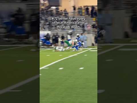 THIS LINEMAN IS AN OLYMPIC SPRINTER #dallas #texas #football #northcrowley