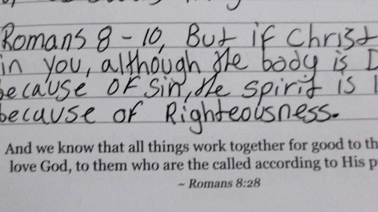 Romans 8 10 2 - YouTube