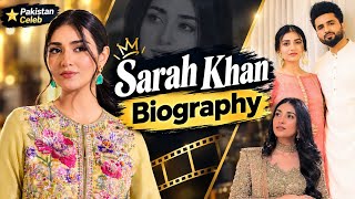 Sarah Khan Biography in Urdu | Age, Husband Falak Shabir, Daughter & Best Dramas | Pakistan Celeb