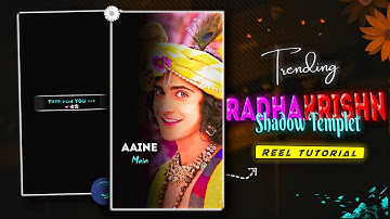 viral Radha Krishna Templet video editing | | Bhakti Reels Editing 🌸