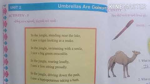 Std-5  Sub-English  Unit -2 Umbrellas are Colourful  By. Suman Gupta