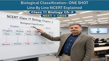Biological Classification– ONE SHOT Line By Line NCERT Explained | Class 11 Biology Ch-2 |NEET+CBSE|