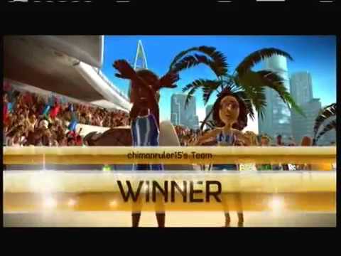 Kinect Sports - (Perfect) Beach Volleyball Match - Champion Difficulty