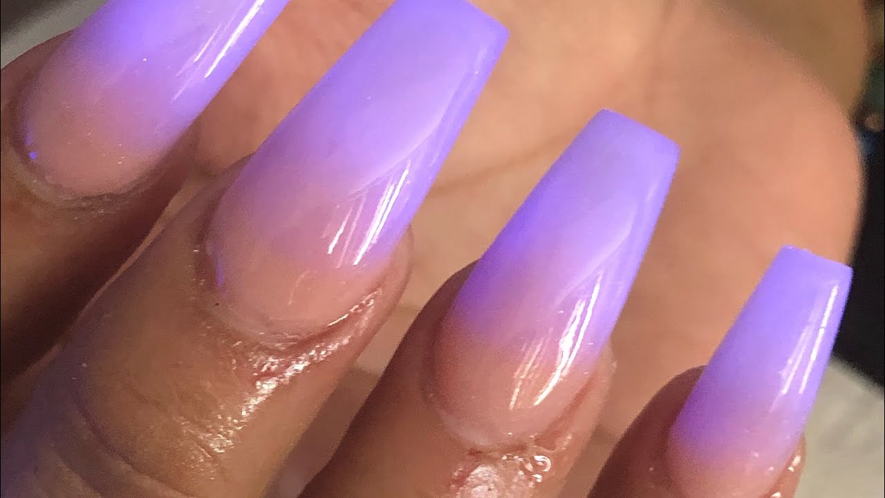 Glow In The Dark Coffin French Ombre