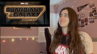 Guardians of the Galaxy Volume 3 TRAILER reaction