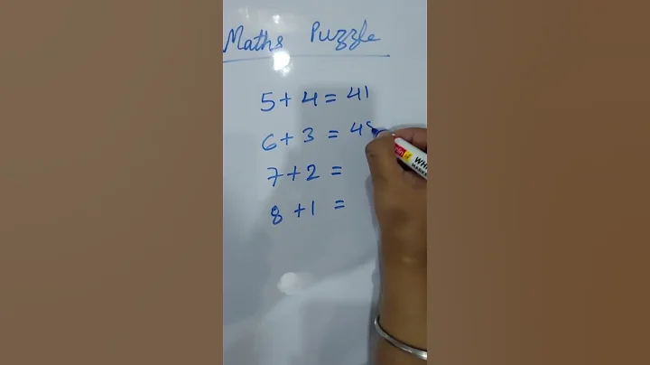 Maths puzzle #shorts #riddles #youtubeshorts #navshimathsclasses