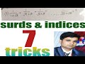 surds & indices. घातंक और करनी।class-7.part-7. All competition exam। surds & induces by Deepu Kumar।