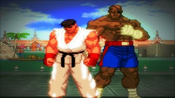 MUGEN 2023 - RYU VS. SAGAT (REMASTER) (WITH DIALOGUE)