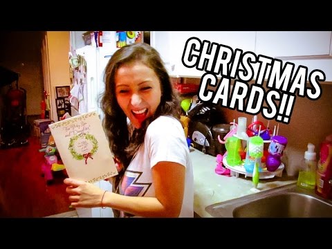 Christmas Cards!! (12.17.14 - Day 368) daily vlogs - YouTube