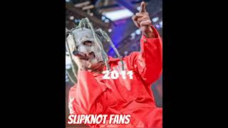 slipknot corey taylor#8 evolution of his first mask