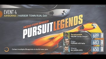 Need For Speed™ No Limits (Chapter 1 - Emergence) Race 4 PAGANI Zonda Cinque