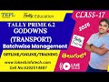 Godowns & Batchwise Management (Raw Material, Assembling, Manufacturing, Expiry Date) in Tally Prime