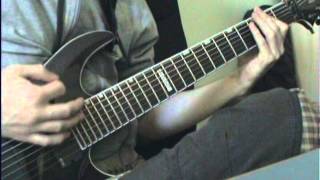 Video thumbnail of "Sirenia - The Path To Decay (guitar cover)"