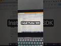 Instal Flutter SDK (Manual yang Paling "Pasti")
