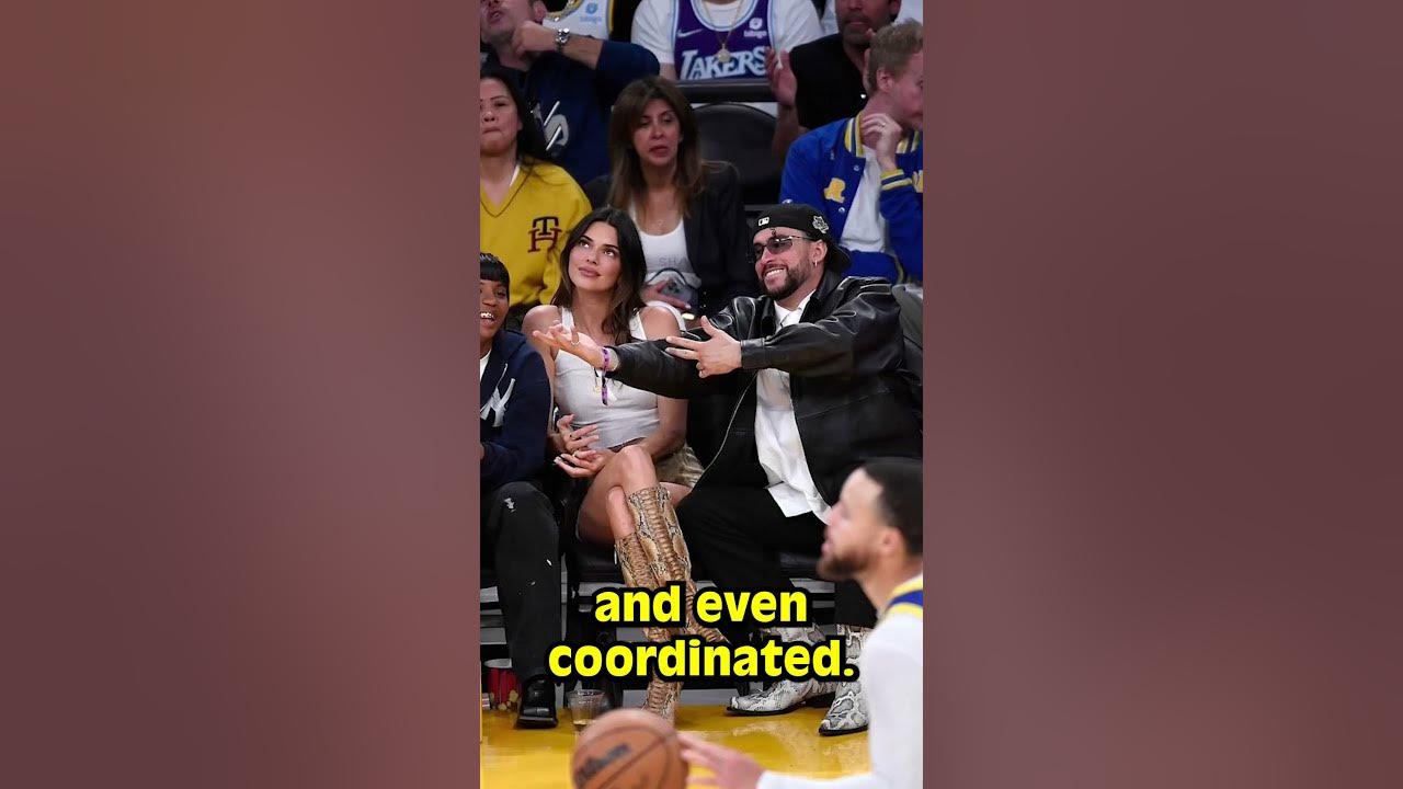 Kendall Jenner ANNOYED With Bad Bunny  #shorts
