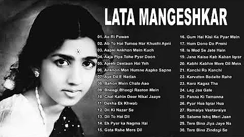 Best Songs Of Lata Mangeshkar | Lata Mangeshkar Best Evergreen Romantic Songs