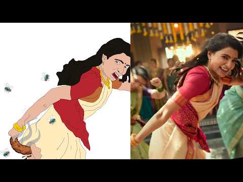 Thassadiya Full Song | Maa Inti Bangaaram Song | Telugu Songs | Samantha | Chinmayi | Drawing meme