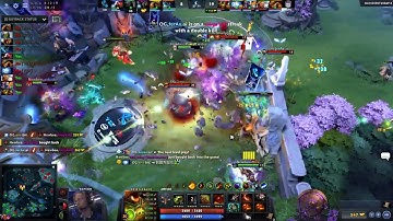 TI9 OG vs Newbee Fountain dive "Ok! GG!"