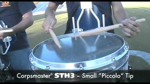 Mallet Selection 6: Snare Drum Tonal Possibilities / Marching Percussion 101