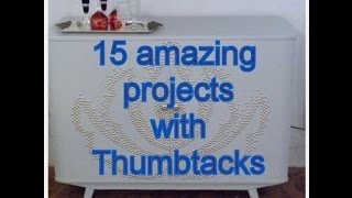15 Amazing Diy Projects with Thumbtacks