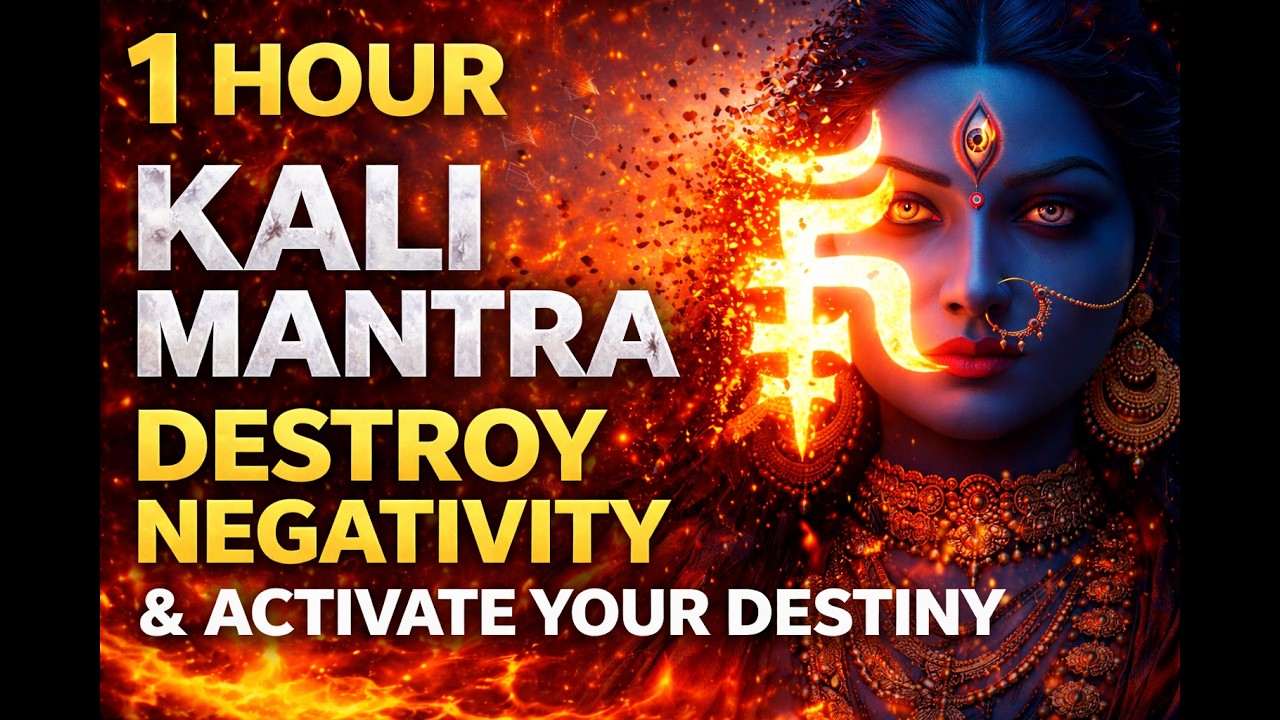 Kali Mata Is Destroying All Negativity 🔥 1 Hour Kali Mantra for Instant Success & Manifestation