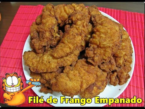 Filé de Frango Empanado á Milanesa de Restaurante