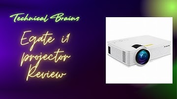 Unboxing And Review Of Egate i9 Pro Android Projector In Hindi