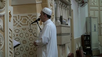 القارىء الشيخ أسامة النحاس ( قراءة من أول سورة المائدة )